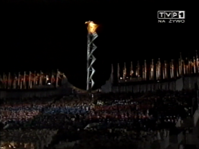 Znicz olimpijski w Salt Lake City (TVP)